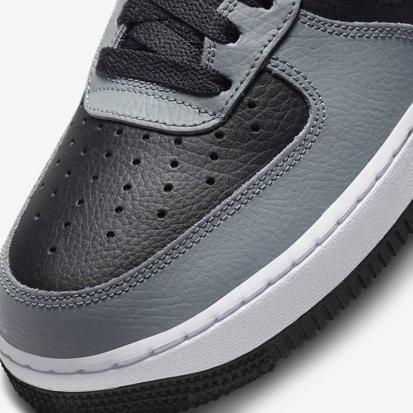 Nike Air Force 1 07 LV8 Sneakers Heren Zwart Grijs Wit | NK650VQZ
