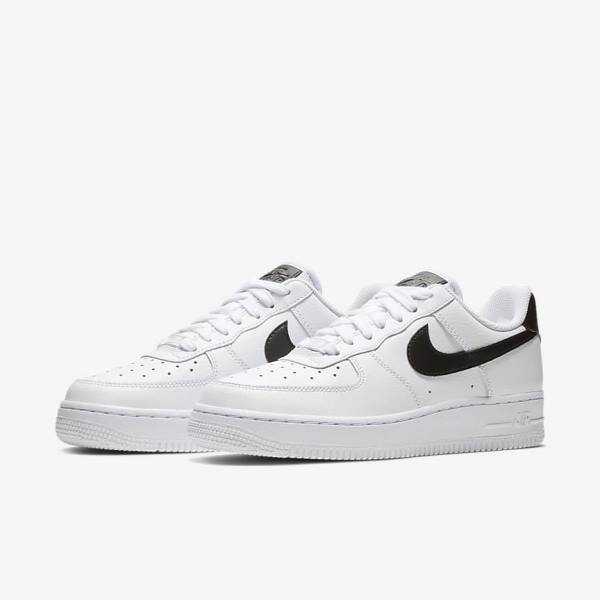 Nike Air Force 1 07 Sneakers Dames Wit Zwart Wit | NK659SPW