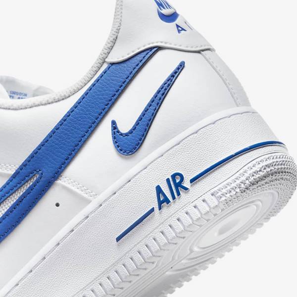 Nike Air Force 1 07 Sneakers Heren Wit Koningsblauw | NK317DQP