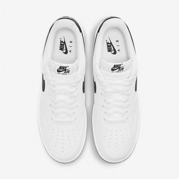 Nike Air Force 1 07 Sneakers Heren Wit Zwart | NK804COZ