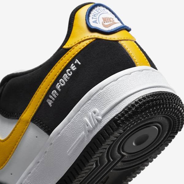 Nike Air Force 1 LV8 Older Sneakers Kinderen Zwart Wit Donker | NK502LXT