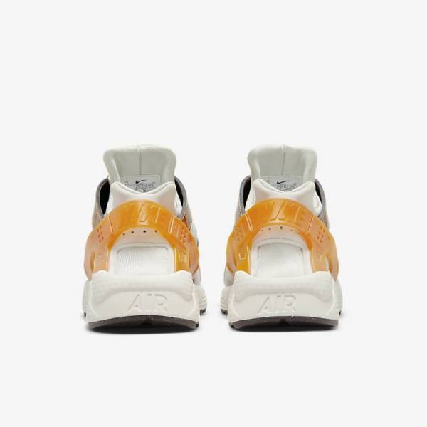 Nike Air Huarache Sneakers Dames Bruin Lichtbeige Geel | NK156LBT