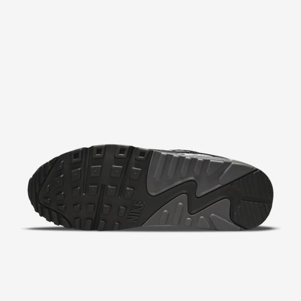 Nike Air Max 90 Sneakers Heren Zwart Grijs Wit | NK295AOL