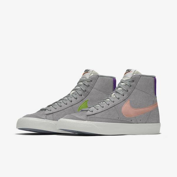 Nike Blazer Mid By You Custom Sneakers Heren Gekleurd | NK381NWX