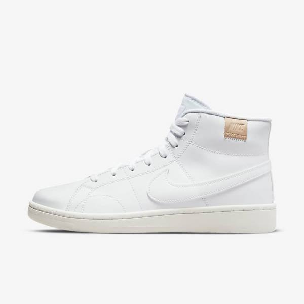 Nike Court Royale 2 Mid Sneakers Dames Wit | NK978LYH