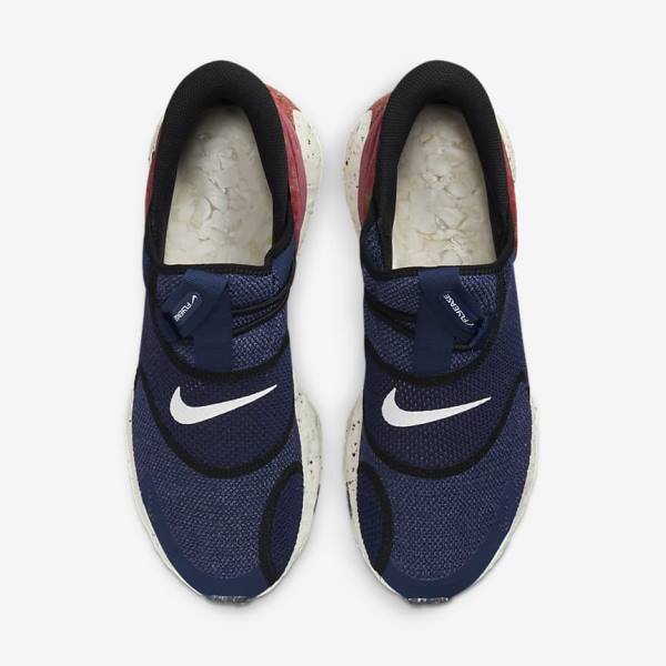 Nike Glide FlyEase Premium Sneakers Heren Blauw Zwart | NK429RZP