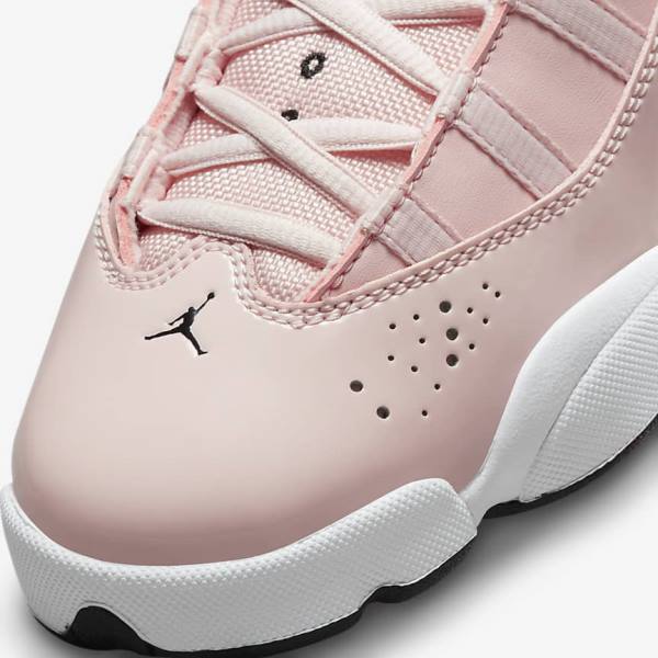 Nike Jordan 6 Rings Older Sneakers Kinderen Zwart Wit | NK534YQR