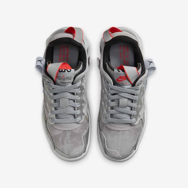 Nike Jordan MA2 Older Jordan Schoenen Kinderen Grijs Metal Zilver Platina Zwart | NK781CZY