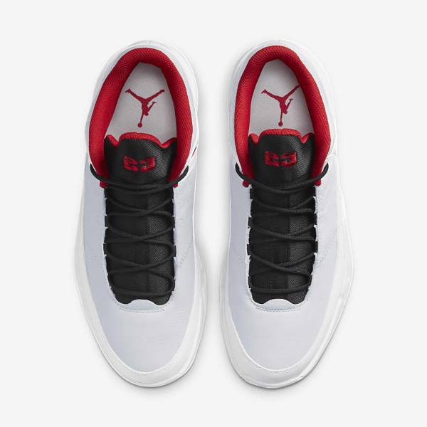 Nike Jordan Max Aura 3 Sneakers Heren Wit Platina Zwart Rood | NK027ICJ