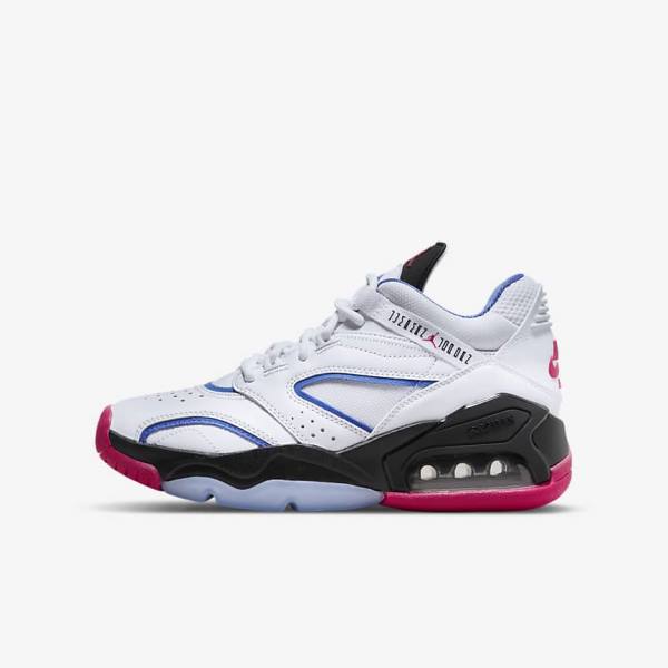 Nike Jordan Point Lane Older Sneakers Kinderen Wit Blauw Zwart Roze | NK012AYQ