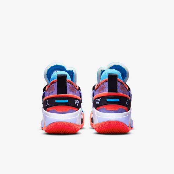 Nike Jordan Why Not Zer0.5 Older Jordan Schoenen Kinderen Zwart Blauw Lichtrood | NK876FBD