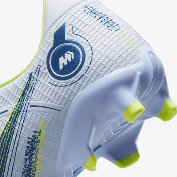 Nike Mercurial Vapor 14 Academy MG Multi-Ground Voetbalschoenen Heren Grijs Lichtblauw Blauw | NK073XZQ