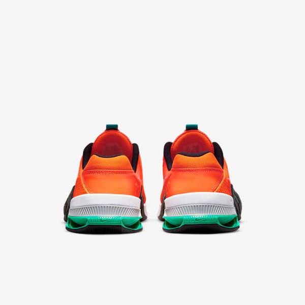 Nike Metcon 7 Fitness Schoenen Heren Oranje Donkergrijs Turquoise Wit | NK618MRC