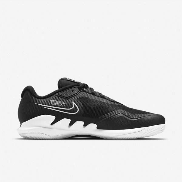 Nike NikeCourt Air Zoom Vapor Pro Clay Court Tennisschoenen Heren Zwart Wit | NK792MCF