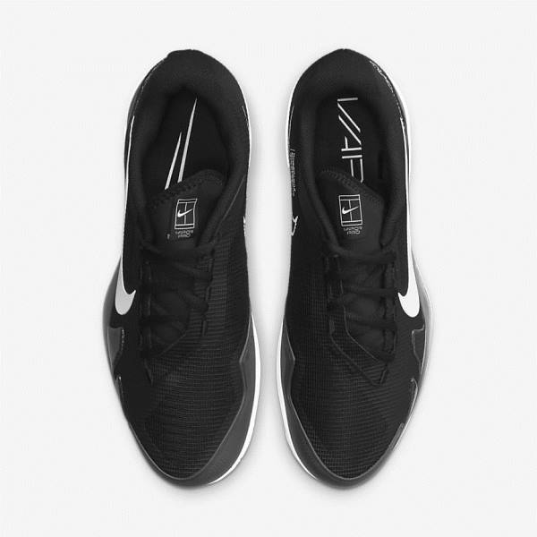 Nike NikeCourt Air Zoom Vapor Pro Clay Court Tennisschoenen Heren Zwart Wit | NK792MCF