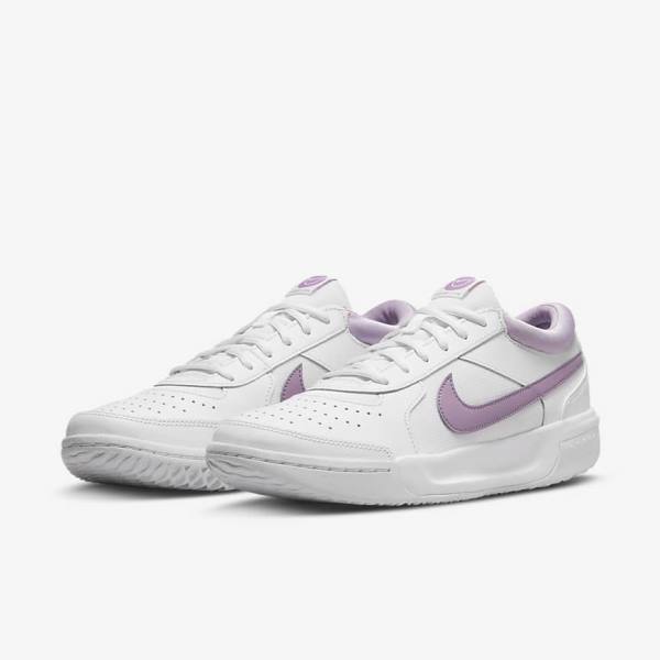 Nike NikeCourt Zoom Lite 3 Tennisschoenen Dames Wit | NK219ACZ