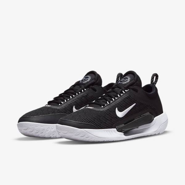 Nike NikeCourt Zoom NXT Hard Court Tennisschoenen Heren Zwart Wit | NK956YDG