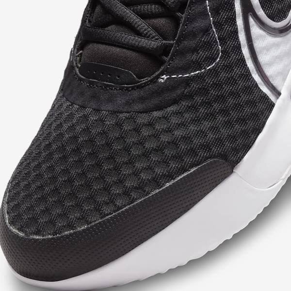 Nike NikeCourt Zoom Pro Hard Court Tennisschoenen Heren Zwart Wit | NK517VUH