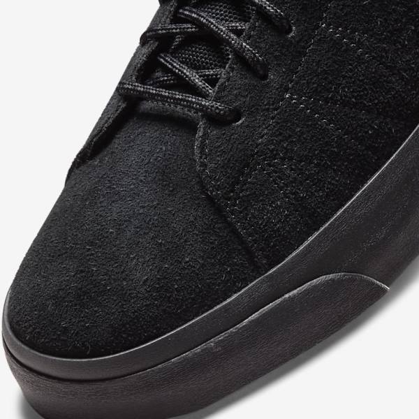 Nike SB Zoom Blazer Mid Premium Sneakers Heren Zwart Donkergrijs | NK208QHR