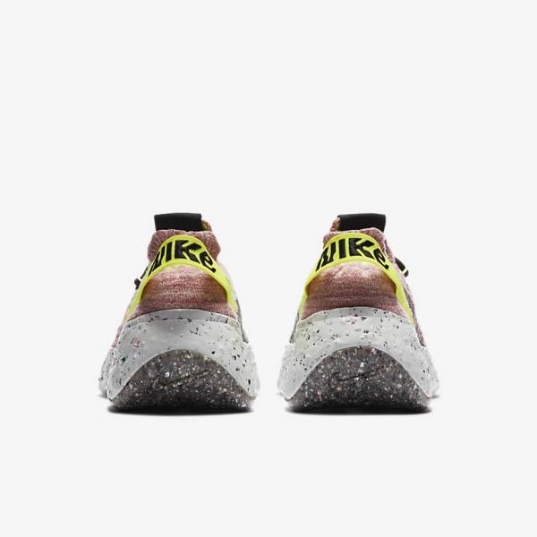 Nike Space Hippie 04 Sneakers Dames Citroen Lichtroze Zwart | NK145RHO