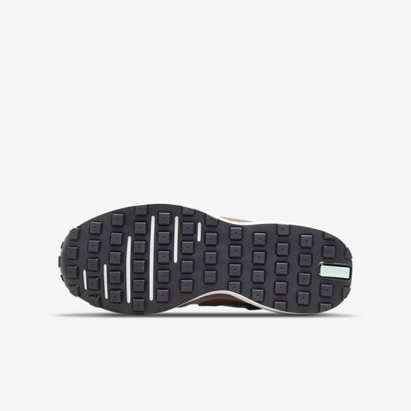 Nike Waffle One Older Sneakers Kinderen Wit Grijs Metal Rood Bruin | NK015WJC