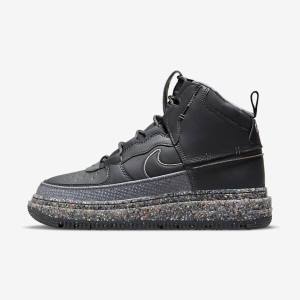 Nike Air Force 1 Boot Sneakers Heren Donkergrijs Zwart | NK750USD