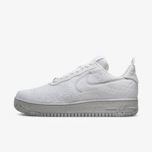 Nike Air Force 1 Crater Flyknit Next Nature Sneakers Heren Wit Platina Wit | NK912UMC