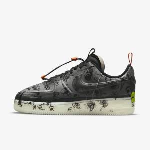 Nike Air Force 1 Experimental Sneakers Heren Zwart Wit | NK052GVA