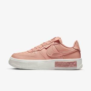 Nike Air Force 1 Fontanka Sneakers Dames Wit Rood Roze Licht | NK302LRE