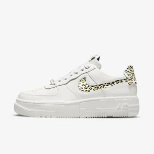 Nike Air Force 1 Pixel SE Sneakers Dames Lichtcitroen Zwart | NK206YQZ