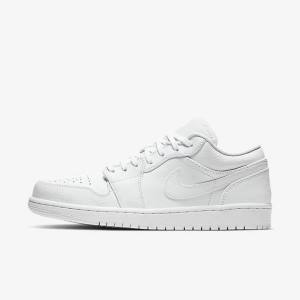 Nike Air Jordan 1 Low Sneakers Heren Wit | NK302HFP