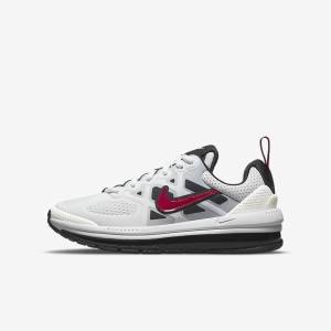 Nike Air Max Genome SE Older Sneakers Kinderen Wit Zwart | NK435XRF