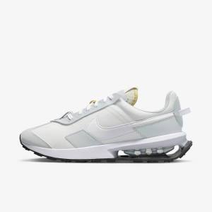 Nike Air Max Pre-Day Sneakers Heren Wit Platina Grijs Wit | NK943MFN