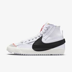 Nike Blazer Mid 77 Jumbo Sneakers Dames Wit Zwart | NK132UEL