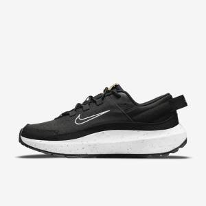 Nike Crater Remixa Sneakers Dames Zwart Donkergrijs Wit | NK306PAR