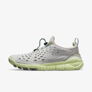 Nike Free Run Trail Sneakers Heren Grijs Lichtbeige Grijs | NK961VSD