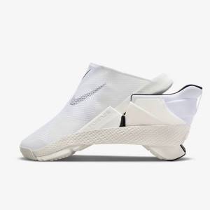 Nike Go FlyEase Sneakers Dames Wit Zwart | NK430BPA