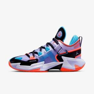Nike Jordan .5 Why Not Jordan Schoenen Heren Zwart Blauw Lichtrood | NK065XNL