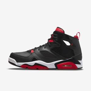 Nike Jordan Flight Club 91 Sneakers Heren Zwart Rood Wit | NK529ENO