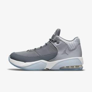 Nike Jordan Max Aura 3 Sneakers Heren Grijs Wit Grijs | NK208BDI