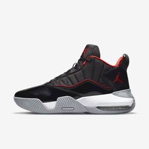 Nike Jordan Stay Loyal Sneakers Heren Zwart Wit Grijs Rood | NK230AOG