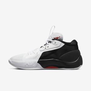Nike Jordan Zoom Separate Jordan Schoenen Heren Zwart Wit Rood | NK859SEP