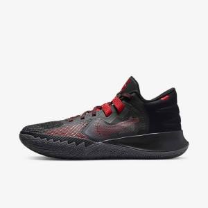 Nike Kyrie Flytrap 5 Basketbalschoenen Heren Zwart Grijs Rood | NK251NWG