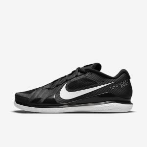 Nike NikeCourt Air Zoom Vapor Pro Carpet Tennisschoenen Heren Zwart Wit | NK768PSE