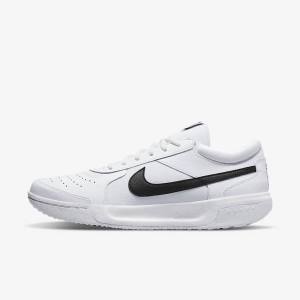 Nike NikeCourt Zoom Lite 3 Hard Court Tennisschoenen Heren Wit Zwart | NK841FWP