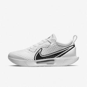 Nike NikeCourt Zoom Pro Hard Court Tennisschoenen Heren Wit Zwart | NK063RZJ